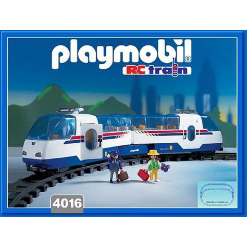 Playmobil 摩比 4016 遙控捷運組