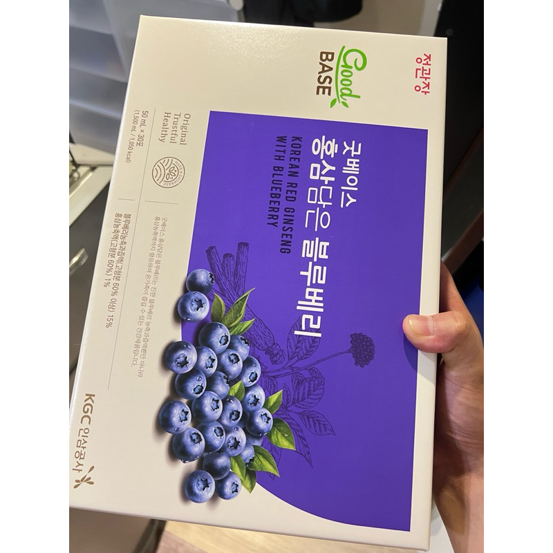 現貨🈶｜正官庄 公司貨 水梨桔梗清潤飲 / 高麗蔘藍莓飲 一盒 Goodbase 保健 韓國