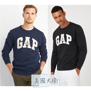 《美國大衛》GAP 大學T 長袖 T恤 內刷毛 上衣 衣服 長T 上著 保暖 Logo【1117352】