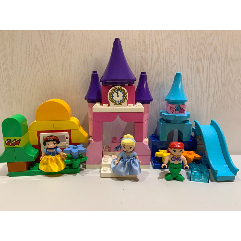 LEGO樂高 Duplo 得寶 系列 10596 迪士尼 白雪公主 灰姑娘 小美人魚