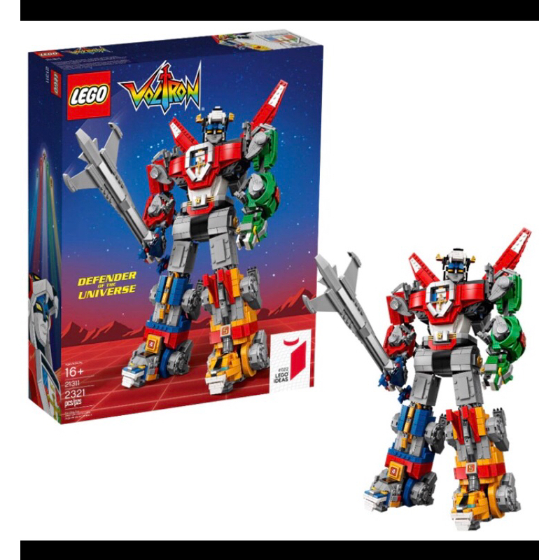 可刷卡 絕版老物 樂高 LEGO 21311 百獸王 五獅 合體 機器人 VOLTRON IDEAS