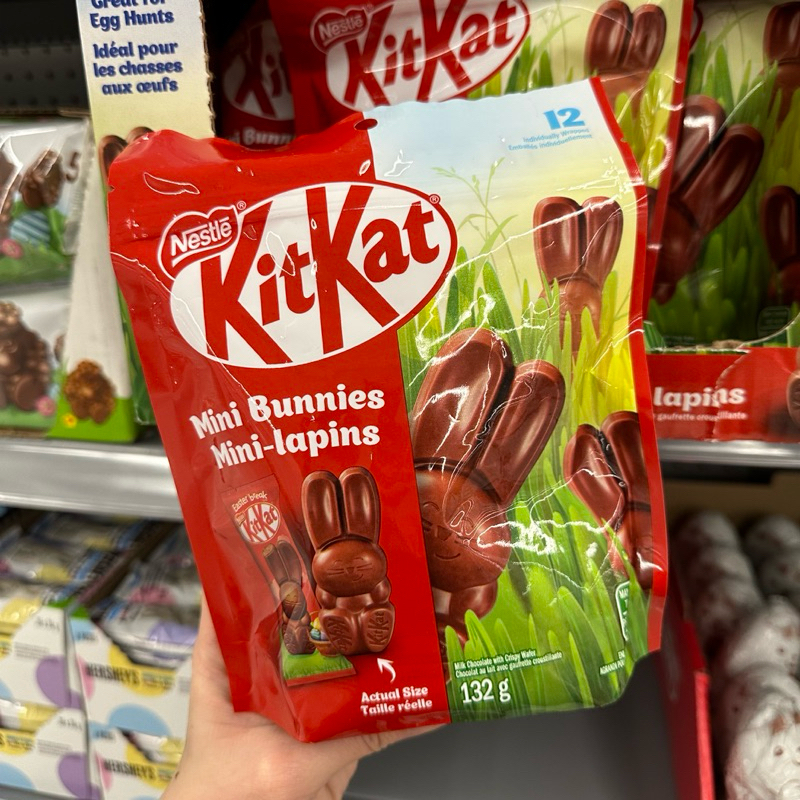 新包裝🎉 KitKat 雀巢兔兔造型巧克力 袋裝12入🐰