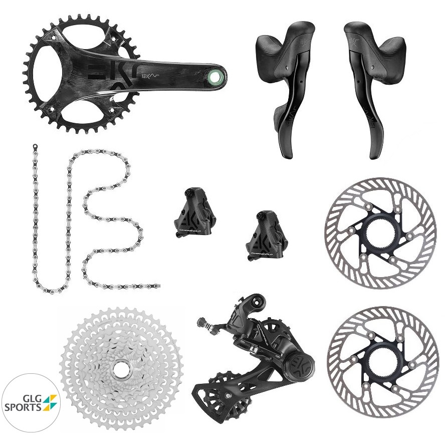 【GLG Sports】【免運】Campagnolo EKAR 1x13 速公路車變速油壓碟煞 大全套 campy 13