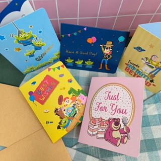 💗正版現貨💗玩具總動員 立體卡 萬用卡 生日卡片 卡片 立體 迪士尼 三眼怪 胡迪 巴斯光年 熊抱哥 彈簧卡片 玩總
