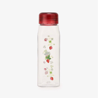 ／預購／Afternoon Tea 草莓果園透明冷水壺 附過濾網 400ml 水瓶 儲物罐 日本進口