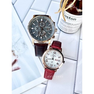 CITIZEN 星辰 Eco-Drive 專屬時刻光動能情人對錶 CA0843-11H EW2427-19A 公司貨 亞