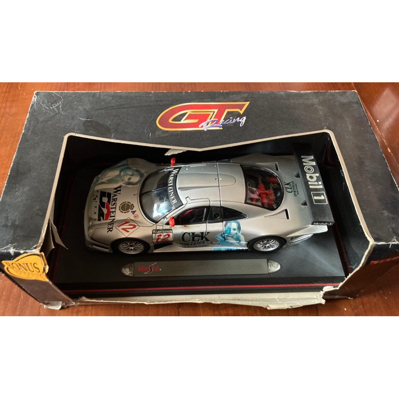 Maisto Benz CLK GTR 1/18 賓士FIA GT賽車模型