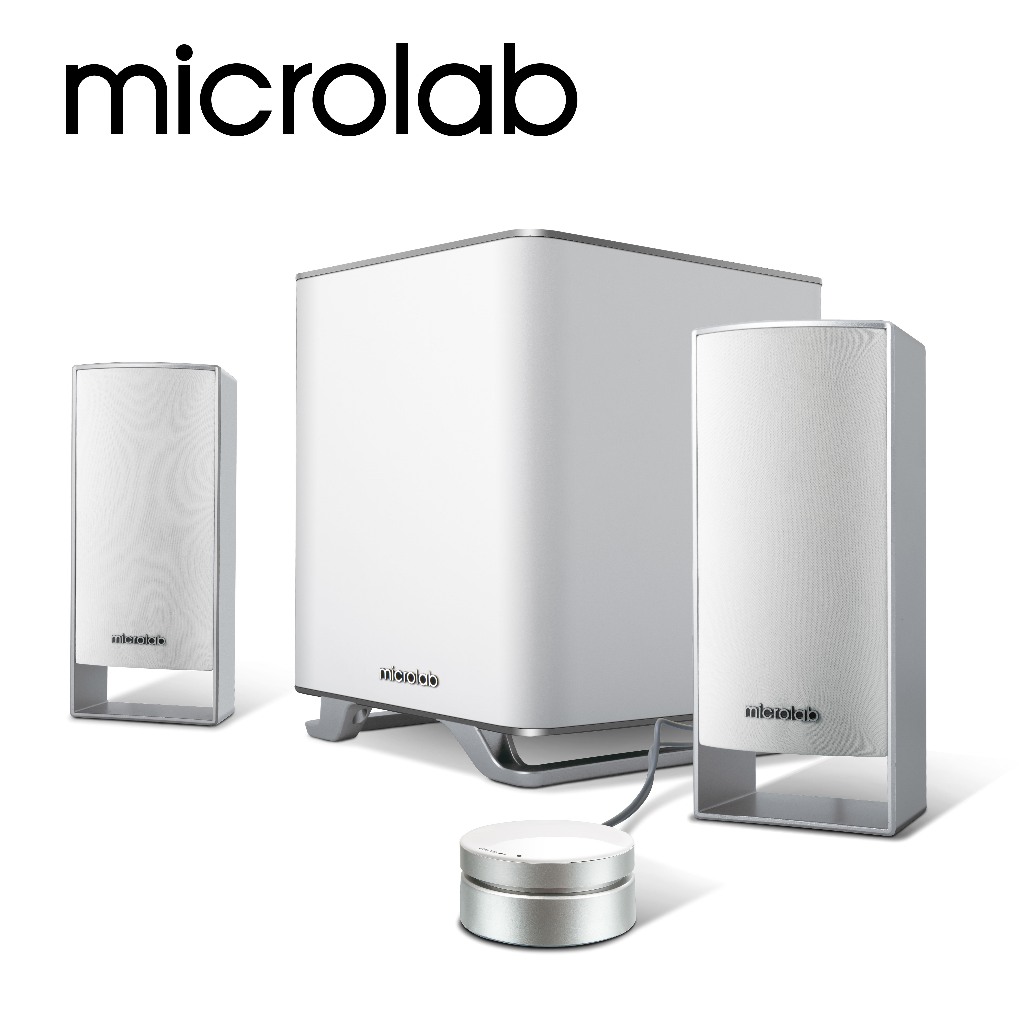 ㊕福利品精選【Microlab】/M-600/ "純粹" 2.1聲道 時尚美聲多媒體音箱系統