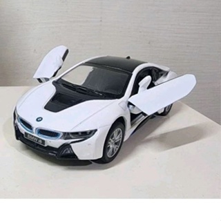 kinsmart寶馬BMW i8合金模型車I8 電動M3性能車Benz賓士超跑豪車奧迪1:36