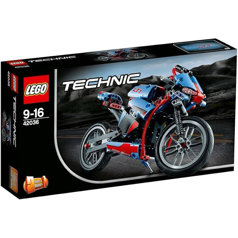 【台中翔智積木】LEGO TECHNIC 科技系列 42036 街道摩托車 Street Motorcycle