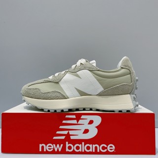 New Balance NB 327 男女款 卡其綠 皮革 麂皮 D楦頭 運動 休閒鞋 U327LM