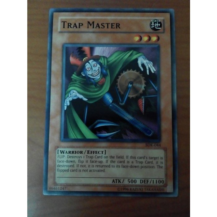 正版遊戲卡-TRAP MASTER-遊戲王-怪獸卡-遊戲王卡-SDK-044