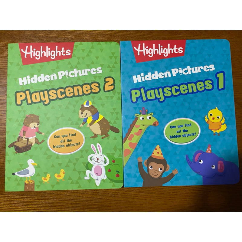 KidsRead Highlights 英文找找點讀書 Playscenes 1 &amp; 2