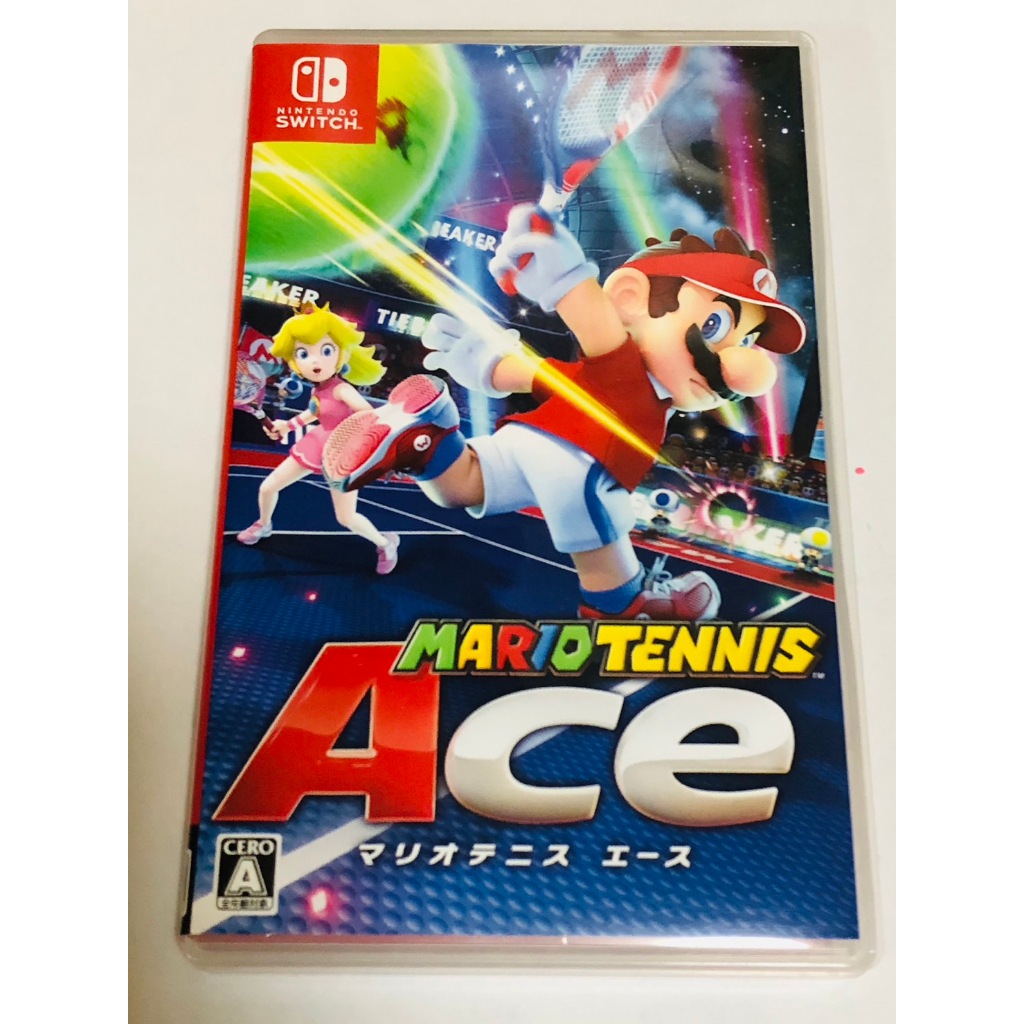 NS switch 二手 遊戲片 瑪利歐網球 ACE Mario Tennis
