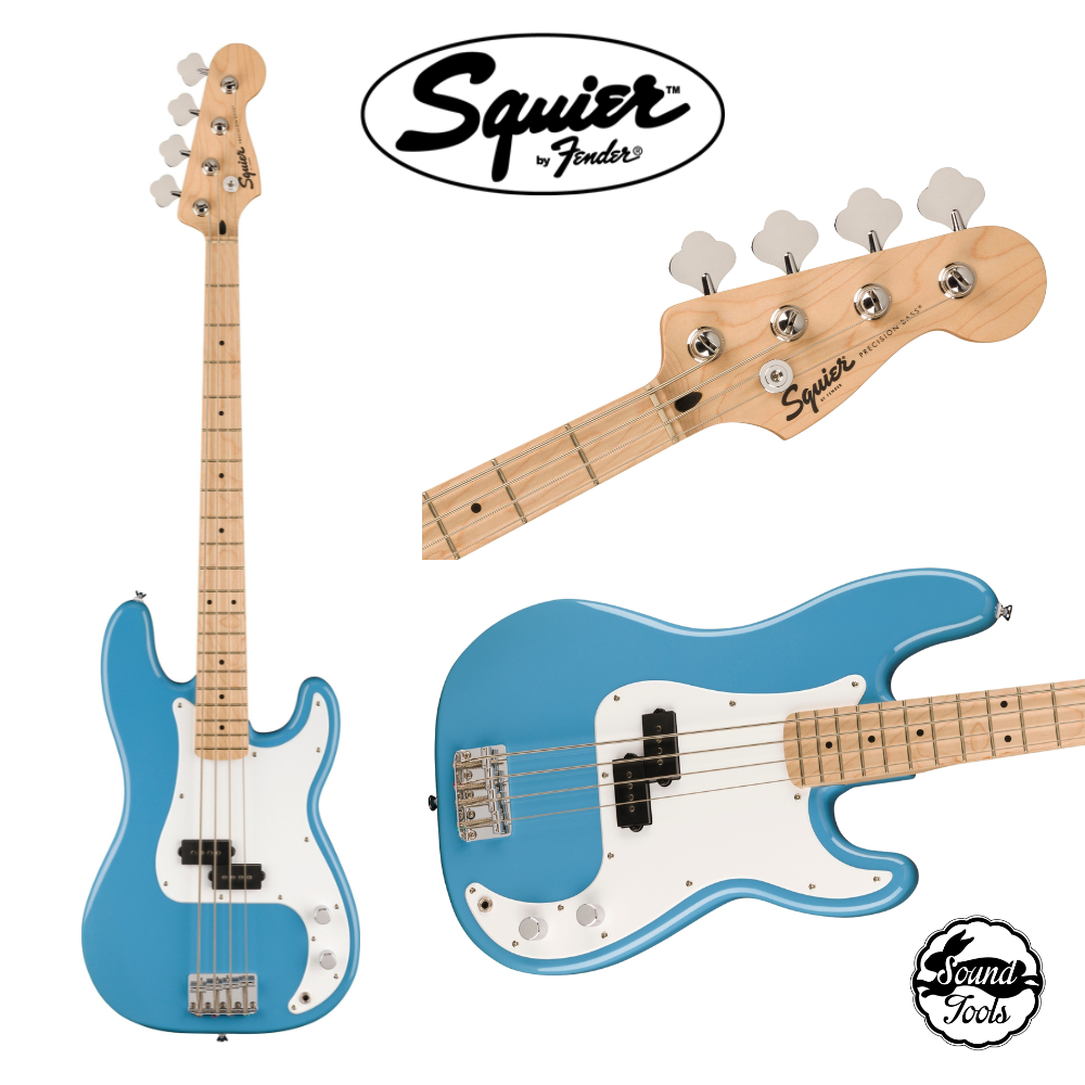 Squier 電貝斯 Sonic P Bass 加洲藍【桑兔】