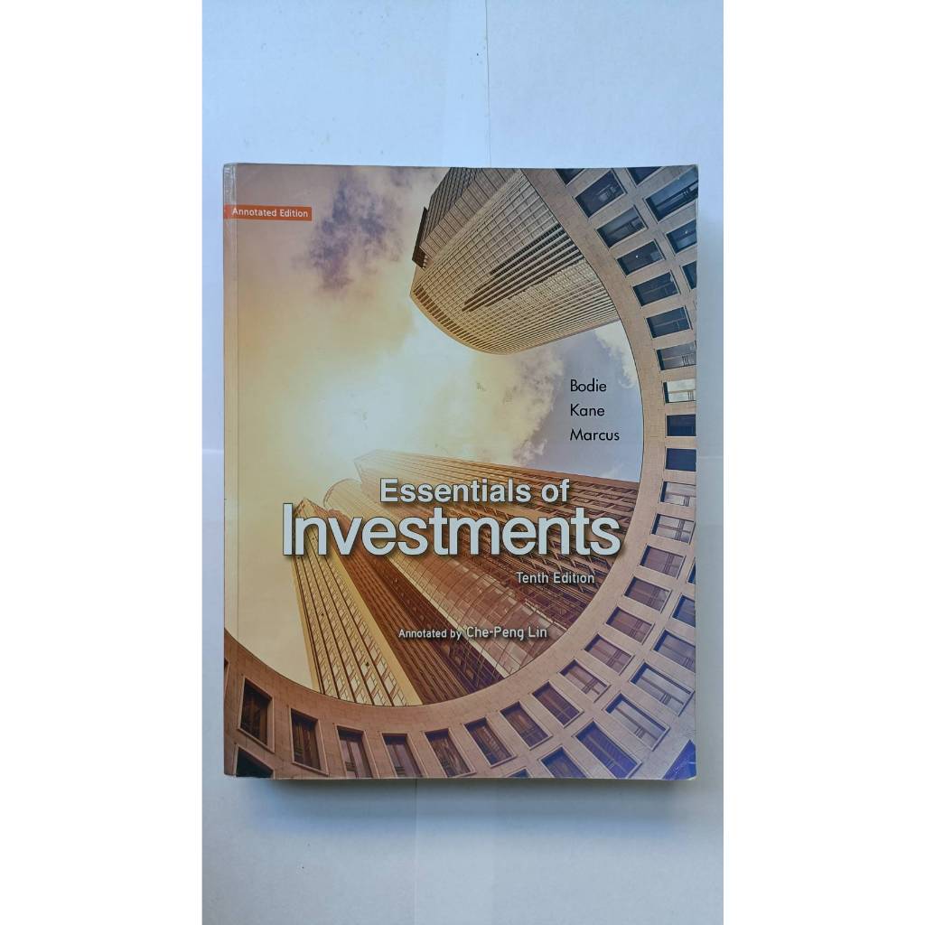 ［大學二手書 7成新］Essentials of Investments (AE) 10版 投資學 華泰文化