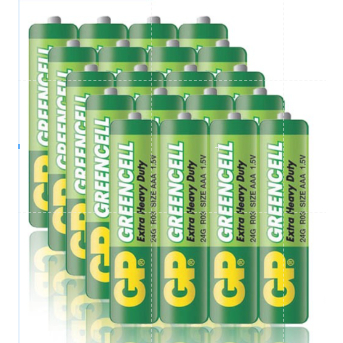 超霸GP 綠能特級碳鋅電池 16入 3號電池 4號電池【蝦皮團購】