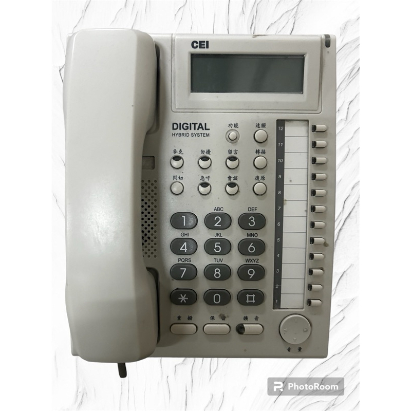 萬國 DT-8850D 12鍵顯示型話機