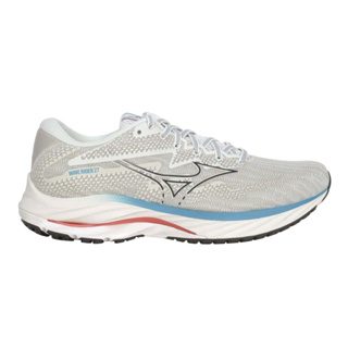 MIZUNO WAVE RIDER 27 SW 男慢跑鞋-4E 淺灰藍黑 J1GC230406 【S.E運動】