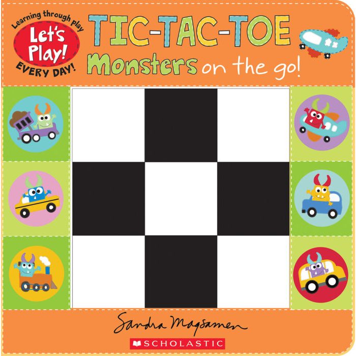 Let's Play Tic-Tac-Toe: Monsters on the Go / Sandra Magsamen 文鶴書店 Crane Publishing