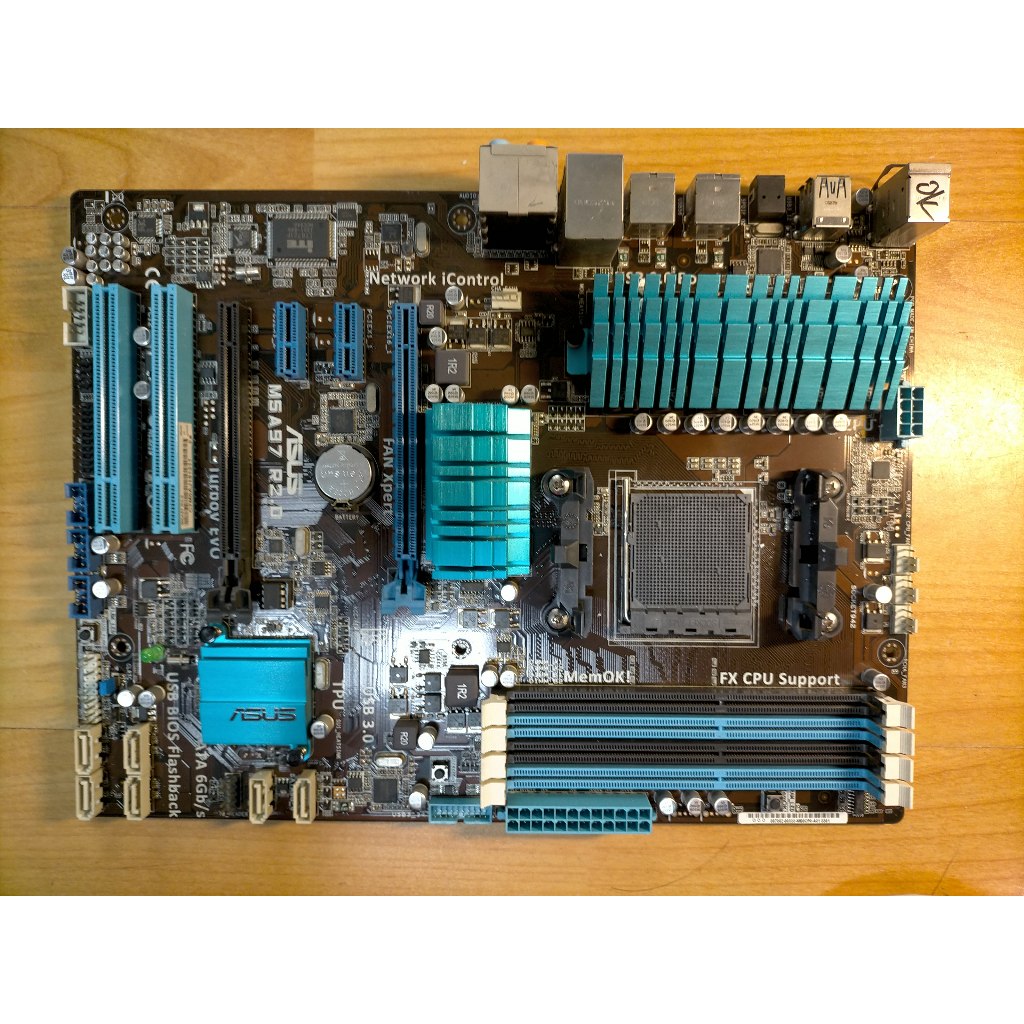 B.AM3+主機板-華碩M5A97 REV2.0/DDR3/雙智能 EPU32nm Phenom 140W直購價880