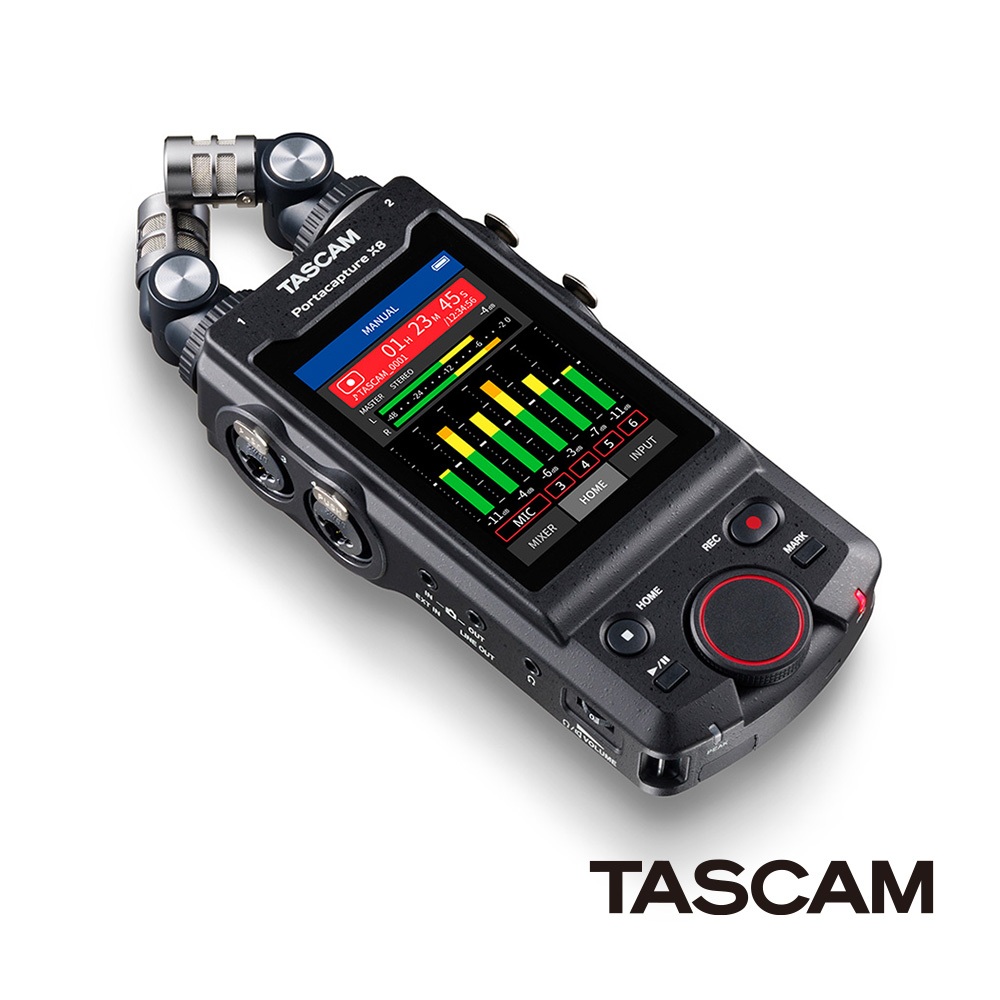 TASCAM Portacapture X8 手持多軌錄音機 公司貨