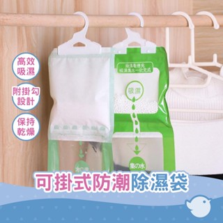 【CHL】可掛式除濕袋防潮除濕劑 防黴乾燥劑 臥室房間衣櫃吸濕袋 吸濕包