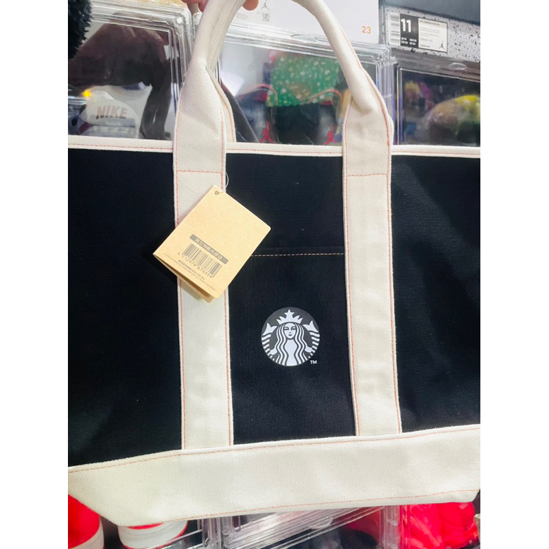 星巴克 Starbucks 黑女神帆布提袋/新品/現貨