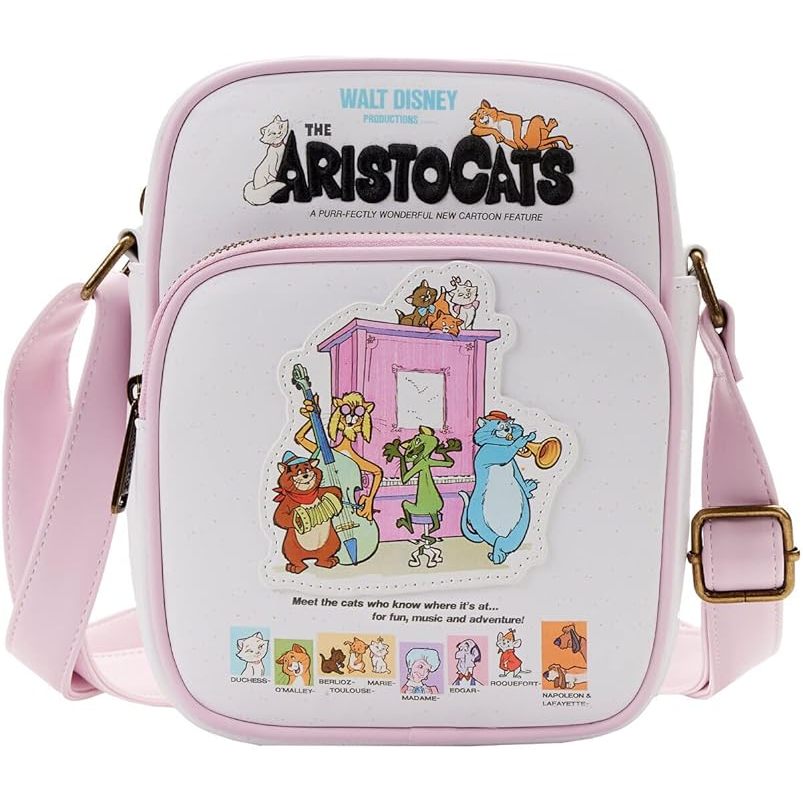 預購👍正版空運👍 美國迪士尼 Loungefly Aristocats Marie 斜背包 包包 背包 瑪麗貓
