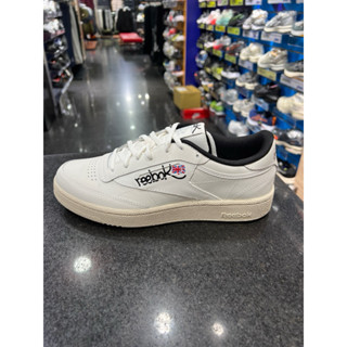 REEBOK Club C 85 男款 正常楦 復古 運動 休閒鞋 100074477 米色 板鞋