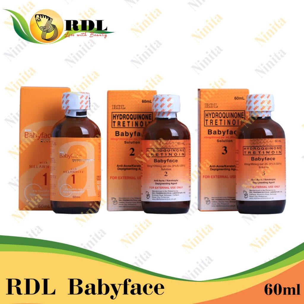 RDL Babyface Solution #1 #2 #3 Ready 收斂水 爽膚水 60ml