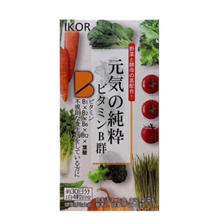 免運日本IKOR 元氣純粹維生素B群 錠狀食品250mg*120粒/罐