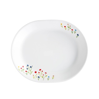 【康寧 Corelle】春漾花朵12吋腰子盤