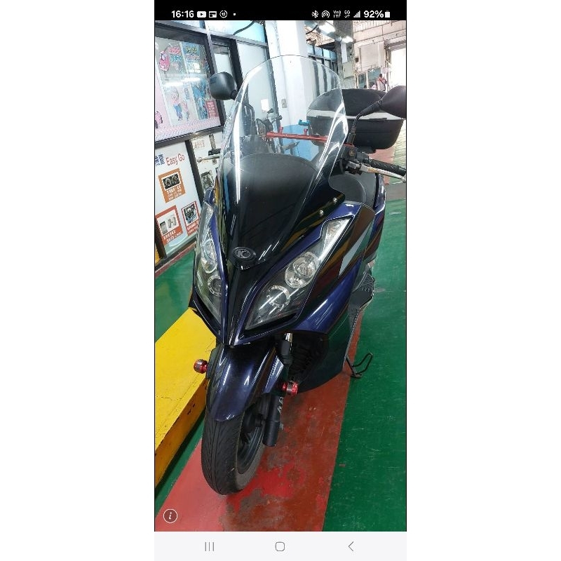 三陽KYMCO Nikita 300 黃牌重機2014/12出廠68390km