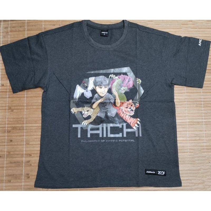 華擎科技 ASRock Taichi(太極)T恤(S號/黑色)