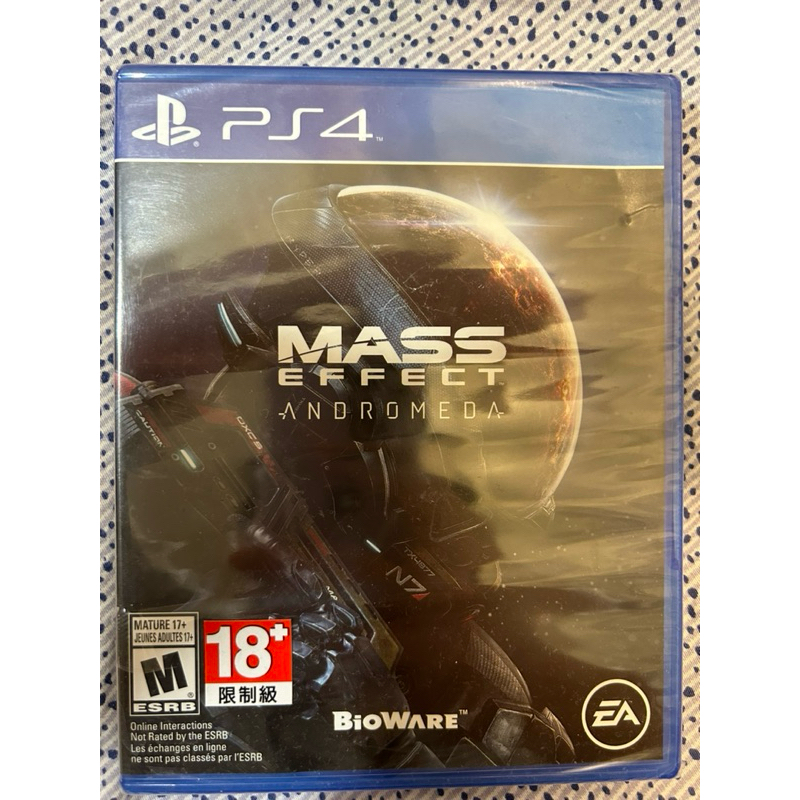 【全新未拆】有破膜 現貨 PS4 質量效應 仙女座 英文美版 Mass Effect Andromeda