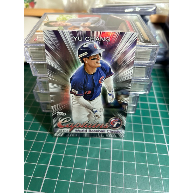 張育成 球員卡 2023 Topps World Baseball Classic CC4 經典賽 台灣隊長卡