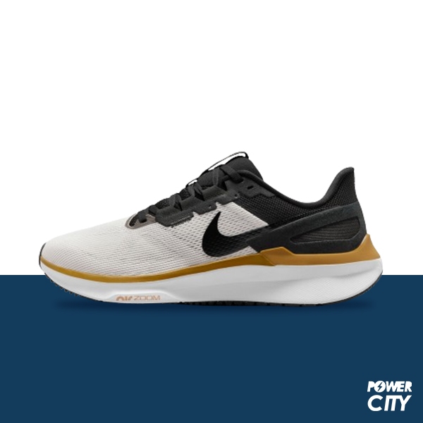 【NIKE】Nike Structure 25 慢跑鞋 運動鞋 黑金 男鞋 -DJ7883103