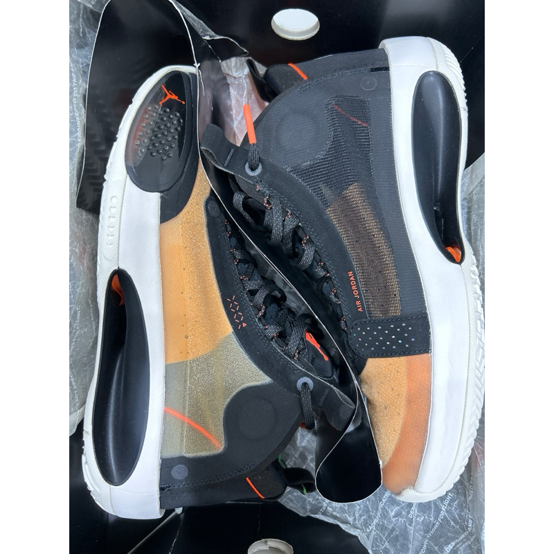 Air Jordan 34 XXXIV Amber Rise Mars火星配色 黑橘白 實戰籃球鞋 AR3240-800