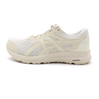 Asics GEL-Contend 8 米白寬楦 運動 慢跑鞋 女款 J2302【新竹皇家1012B561-200】