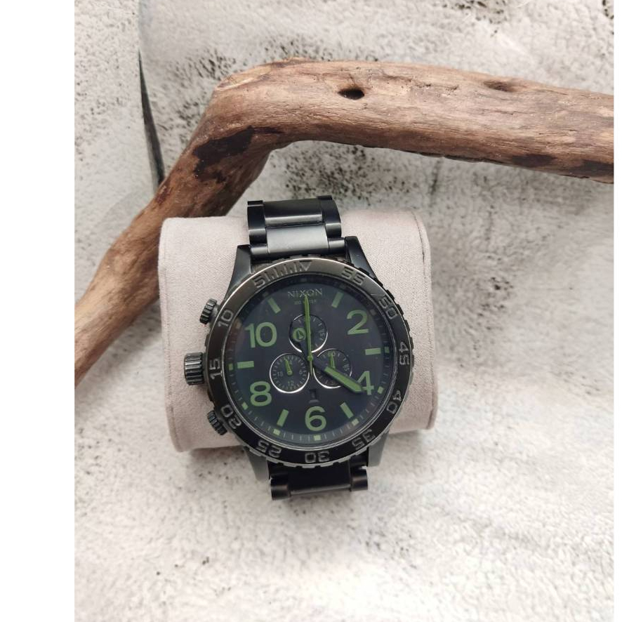 黑綠 原$20,900 潛水錶 300m NIXON 外圈可轉 大錶徑 錶玻透亮 正品 男錶 手錶 尼克森