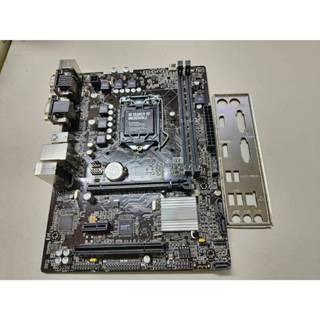 #979 ASUS H110M-C/D520MT 主機板 附檔板 少一個SATA槽 只吃6代