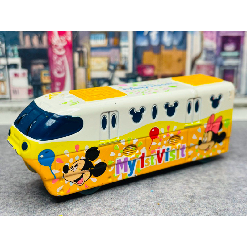 TOMICA Disney 東京迪士尼樂園 限定 初次入園紀念款 米奇 米妮 電車 巴士