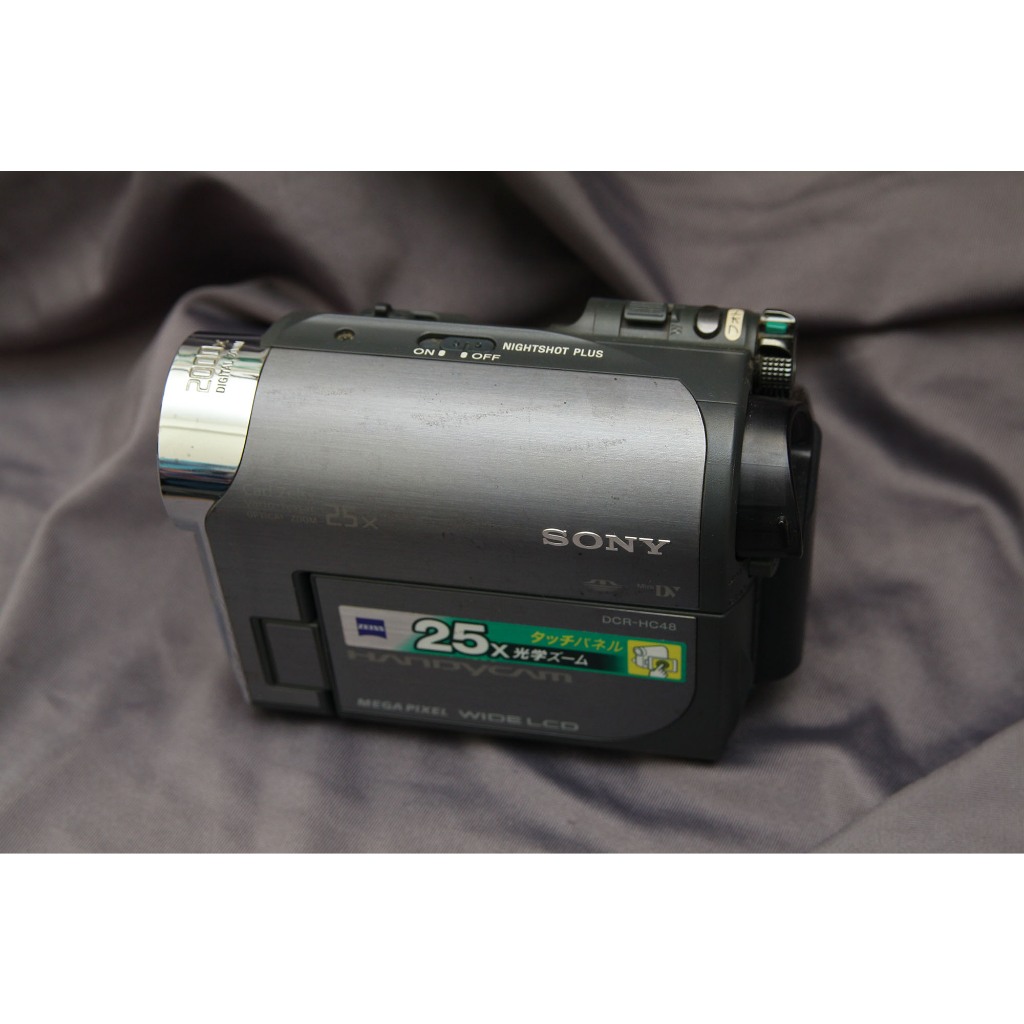【尼人蝦皮】日本製 Sony DCR-HC48 Mini DV 中古攝影機-功能正常
