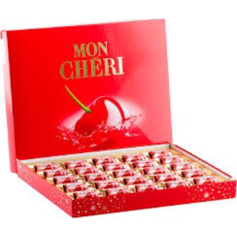 [❤️情人節特別款］德國 Mon Chéri 酒釀櫻桃巧克力 Ferrero Mon Cheri 262 g 25入