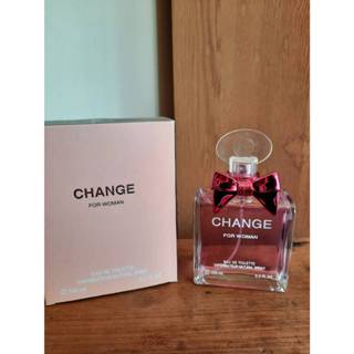 CHANGE 香水 女性香水 蝴蝶結香水 女香 Perfume 香氛 100ML 3.3OZ