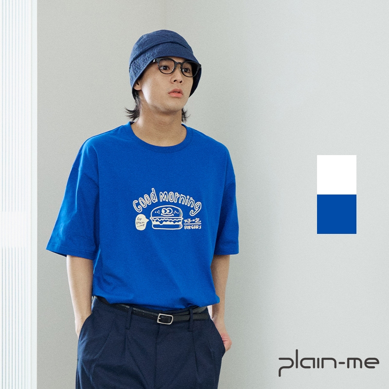 【plain-me】美芝城 x plain-me 漢堡TEE JNP0121-241 &lt;男女款 T恤 短袖上衣&gt;
