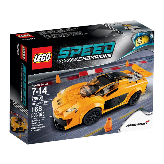 LEGO 樂高 75909 麥拉崙跑車 Speed賽車系列 McLaren P1 TM 已絕版 二手