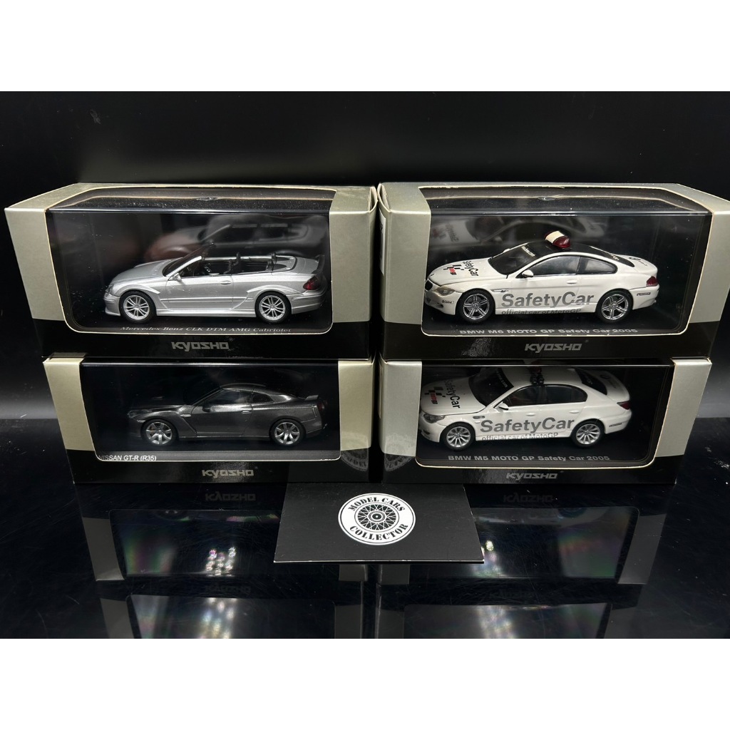 【收藏模人】Minichamps Benz CLK Nissan GTR R35 BMW M5 M6 1:43 1/43