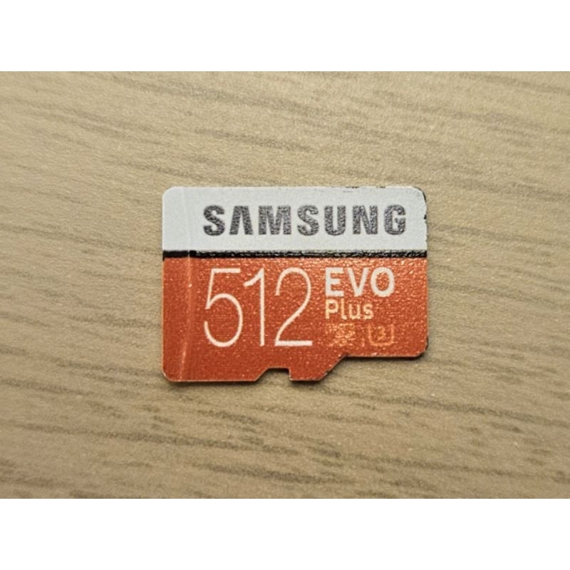 Samsung evo plus micro sd 512gb 二手